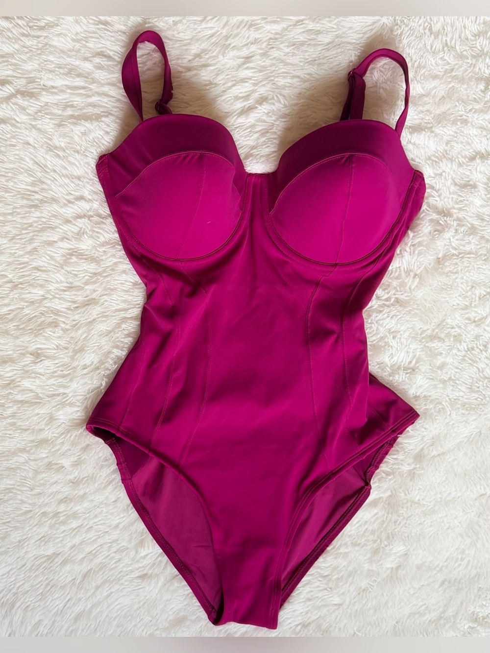 TA3 "Lushy" Mega Sculpting One-Piece Swimsuit - Berry